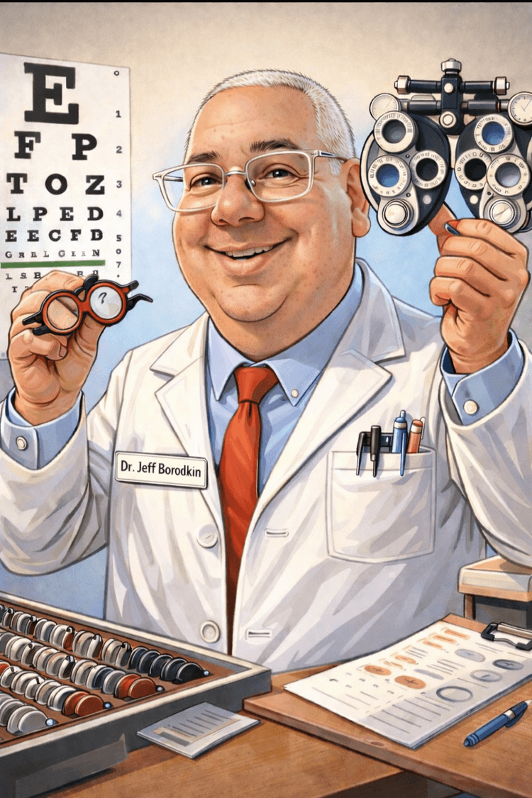 Borodkin Eyecare at VisionWorks logo